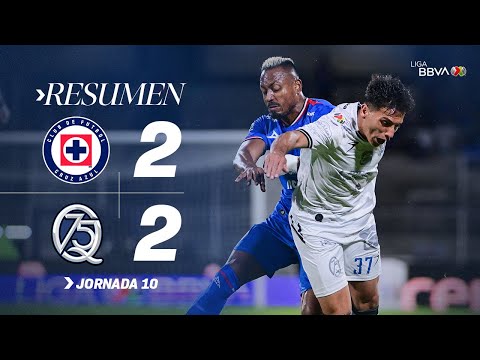 CRUZ AZUL 2-2 QUERÉTARO J10 | Los Gallos sacan un punto con golazo de media cancha | Apertura 2025