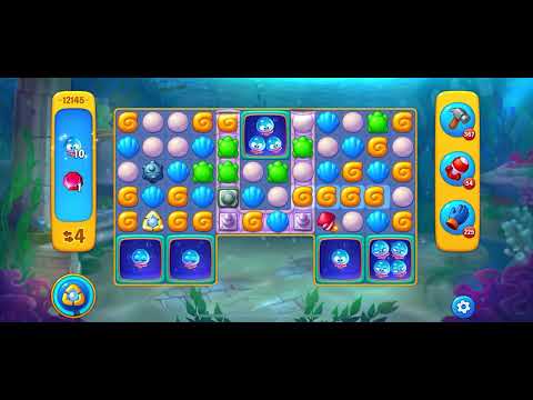 Fishdom level 12145 no boosters フィッシュダム ノーマル