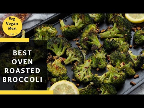 Oven Roasted Broccoli with Garlic and Lemon Recipe