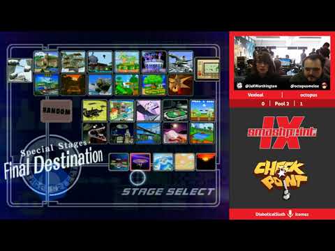 SmashPoint IX Melee - Pool 2 - Octopus vs Vexieal