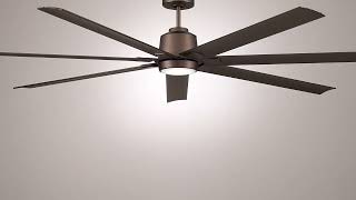 Watch A Video About the Casa Vieja Airbender Emperial Bronze LED Ceiling Fan with Remote