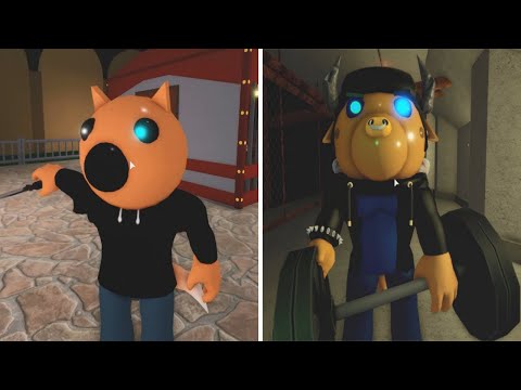 New Redesign Foxy vs Billy Jumpscare  ~ Roblox Piggy RP