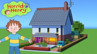 Minecraft Tutorial: How To Make Horrid Henrys House Horrid Henry