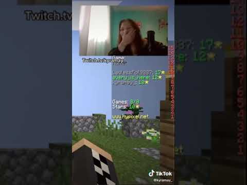 Being mean to each other in Minecraft, credit to Kyra for the clip, her socials are in the comments!