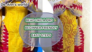 ✨ How to Bead a Dress Like a Pro | Beginner-Friendly Step-by-Step Tutorial ✨