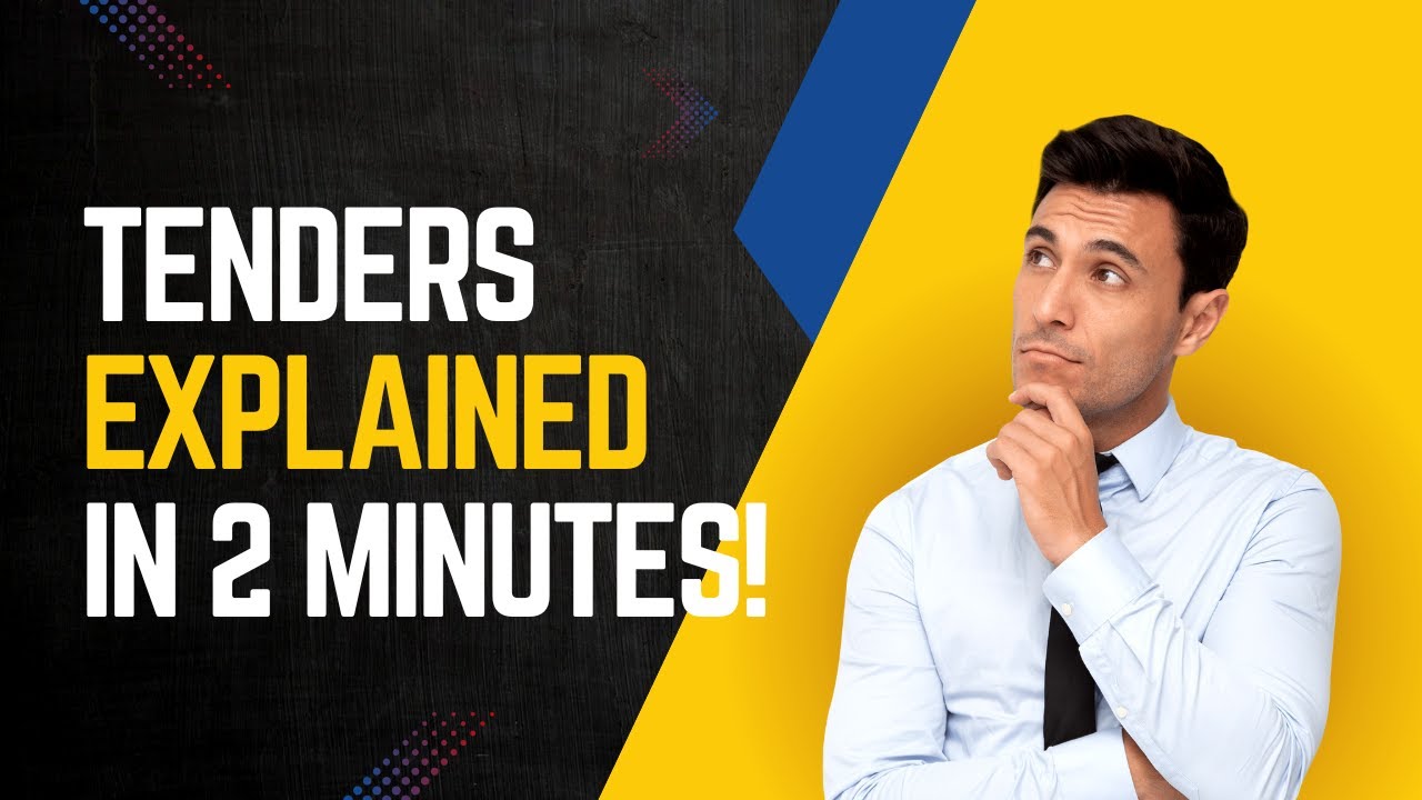 Understanding Tenders in Just 2 Minutes! 🕒 A Quick Guide for Beginners 📘