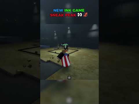 **NEW** Ink Game SNEAK PEAK! 👀 🦑 | #inkgame #roblox #shorts