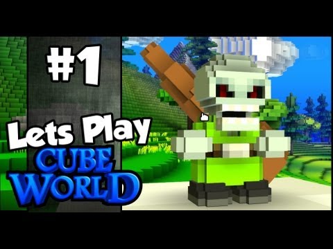 Let's Play Cube World | Episode 1 | A Dangerous World