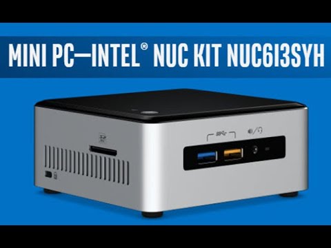 Intel NUC6i3SYH disassembly & Switch replace