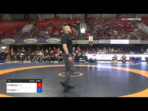 61 Kg Quarterfinal Anthony Ramos Sunkist Kids Wrestling Club Vs Cory Clark Titan Mercury Wrestling