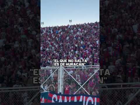 El que no salta es de Huracán