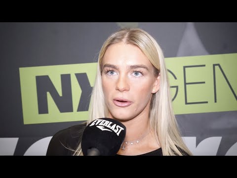 Fighter Sammy-Jo Luxton Turning Heads With Her Butterfly Outfit