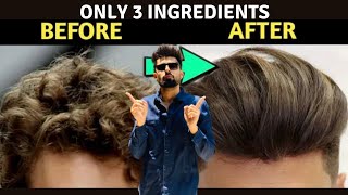 Men’s PERMANENT HAIR STRAIGHTENING At Home | Curly To Straight Hair | Mridul Madhok