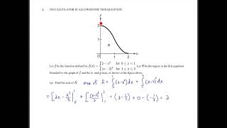 AP Calculus AB - Unit 8 Progress Check - FRQs (parts A & B)