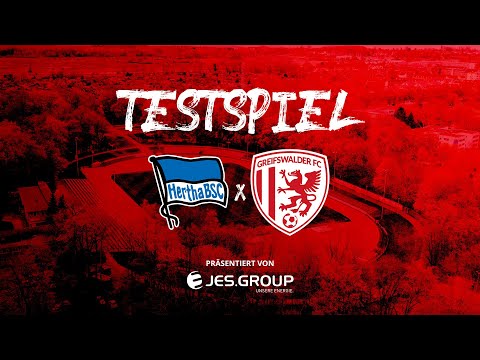 TESTSPIEL LIVE! Hertha BSC U23 vs. Greifswalder FC