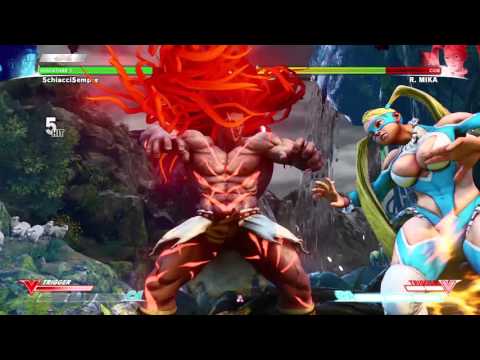 STREET FIGHTER V: Necalli V Trigger activation into super