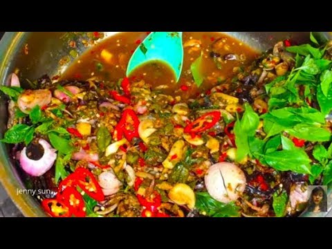 Cambodian Market Food Compilation - Buying Some Country Foods In Phnom Penh Market