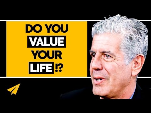Anthony Bourdain's REVOLUTIONARY Advice Will Change Your Attitude! | Top 10 Rules