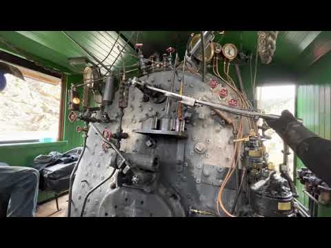 Cab Ride on the Nevada Northern 81 Steam Locomotive