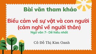 Bài văn cảm nghĩ về bà lớp 7 ngắn – Biểu cảm về bà