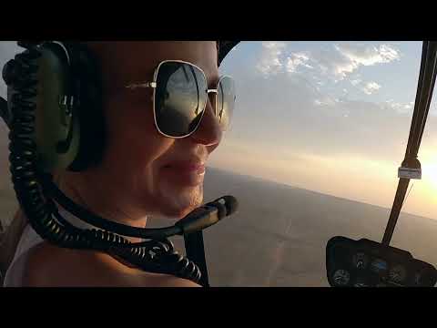 Victoria Falls - lot helikopterem