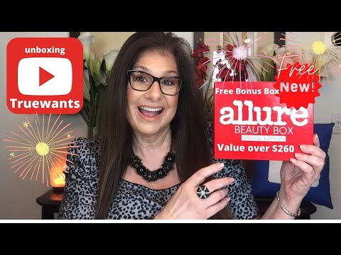 NEW Allure Beauty Box FREE MEGA BUNDLE Bonus Box for Signing up for Yearly Subscription Value $260 ?