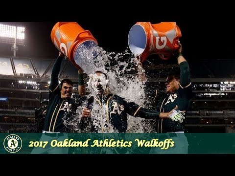2017 Oakland Athletics Walkoffs