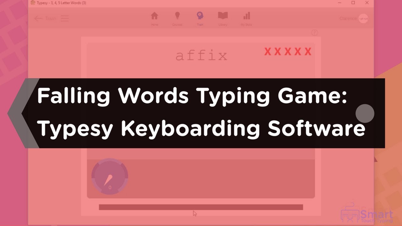 Falling Words Typing Game: Typesy Keyboarding Software (2021)