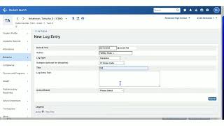 Create Log Entries
