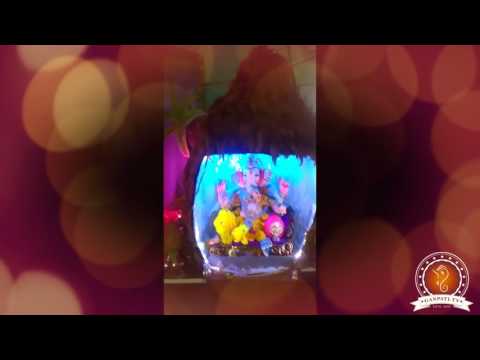 Surbhi Bhutada Home Ganpati Decoration Video