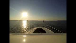preview picture of video 'Chesapeake Bay Boating Time Lapse - 29 June 2013'