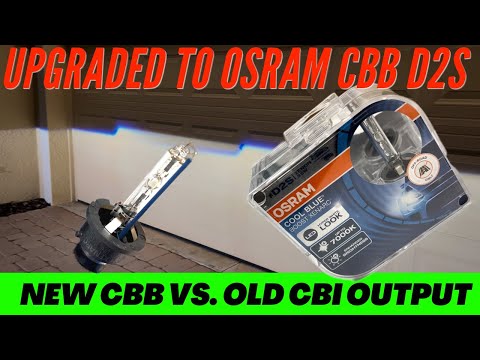 Osram CBB vs. aged CBI HID Bulb Comparison on Morimoto 4TL-R Projector