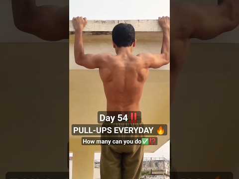 (Don't miss this 💯‼️) PULL-UPS EVERYDAY 🔥.DAY54/DAY365.