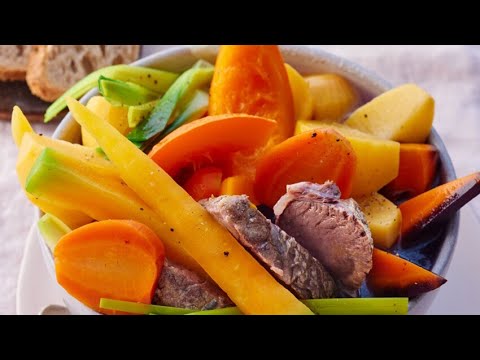 Recette : Pot-au-feu aux légumes anciens