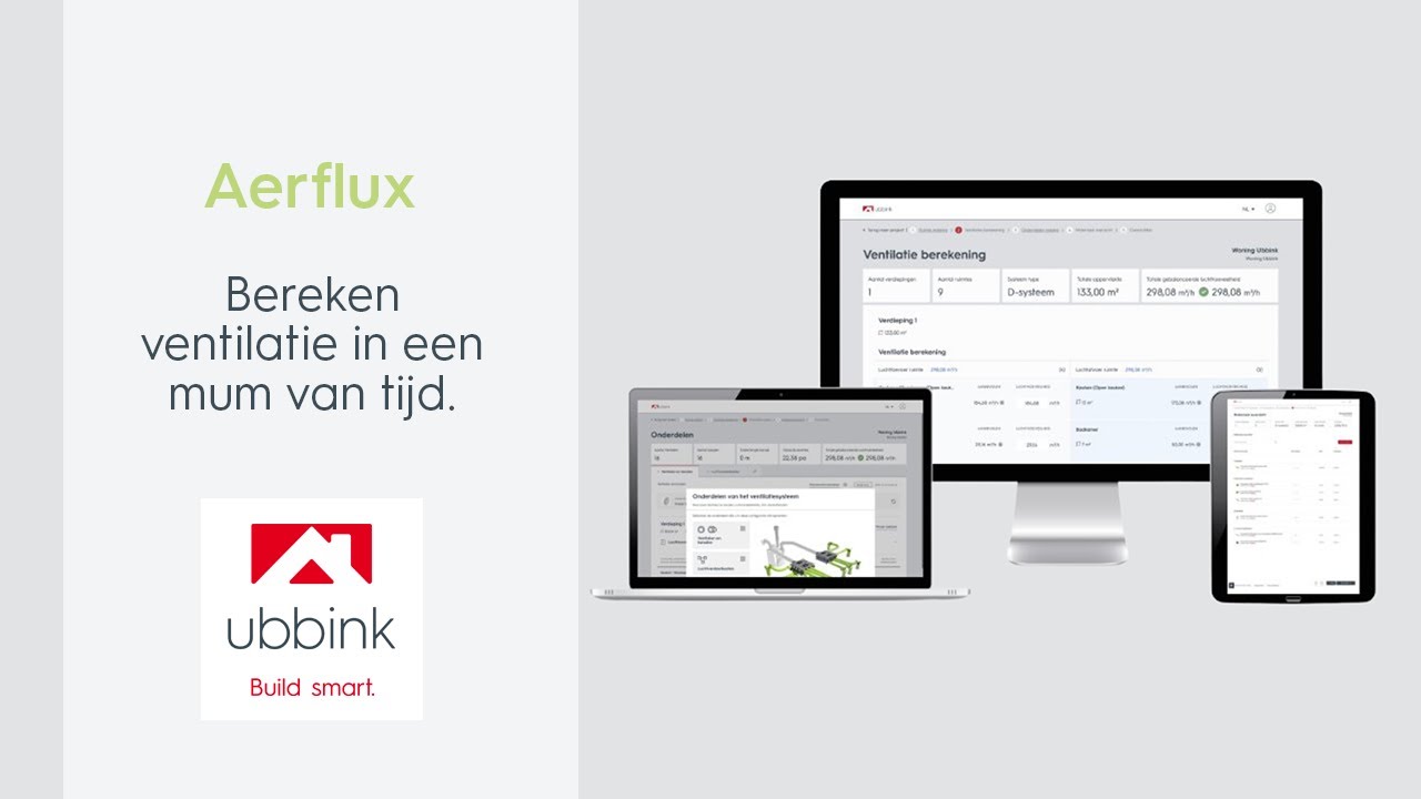Aerflux ventilatieconfigurator