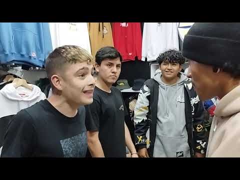 EL MENOR Y BLESSED vs JOTA Y DANIEL - Batalla de exhibición BTR 2 vs 2 internacional