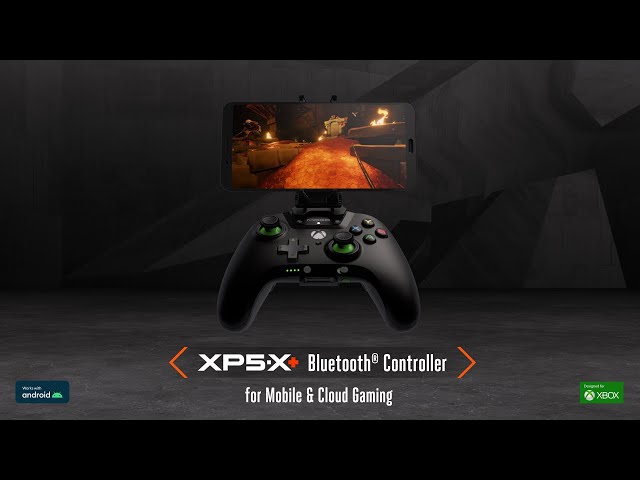 Alimenta un controller Bluetooth MOGA XP5-X Plus nero per Android/PC video
