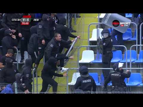 Ексцесии на Спартак Варна - Левски // Riots on Spartak Varna - Levski 25.09.2019
