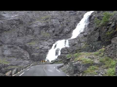OurTour Driving a 3.5 Tonne Motorhome Up the Trollstigen Mountain Road in Norway