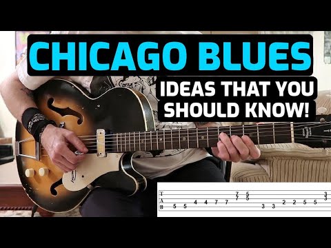 The Ultimate Chicago Blues Lesson - 12 Bar Blues Shuffle in G w/TABS