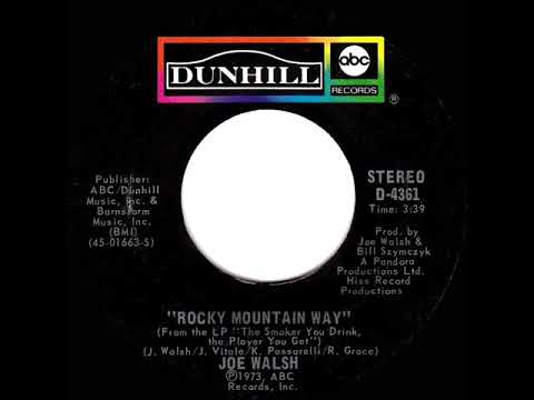 1973 HITS ARCHIVE: Rocky Mountain Way - Joe Walsh (stereo 45 single version)