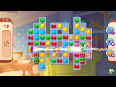 Homescapes Level 8642 - NO BOOSTERS 🏠 | SKILLGAMING ✔️