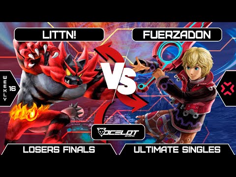 EBA Weekly 16 - Littn! (Incineroar) vs. FuerzaDON (Shulk) - Losers Final | #smashultimate