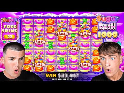 WE WENT DEGENERATE ON SUGAR RUSH 1000… (SUPER BONUS BUYS)
