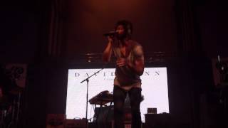David Dunn - Nothing Left - Stories of Hope Tour NY 2014