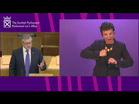 Scottish Government Debate: COVID-19 (BSL) - 27 May 2021