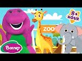 Let S Go To The Zoo Animals For Kids Barney The Dinosaur