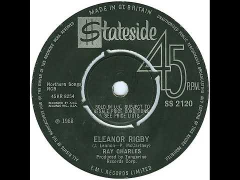 UK New Entry 1968 (170) Ray Charles - Eleanor Rigby