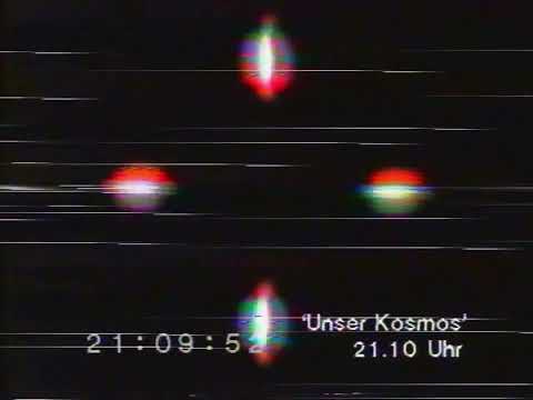 ORF FS 1 - Programmvorschau, Uhr und Ansage (7.7.1983)