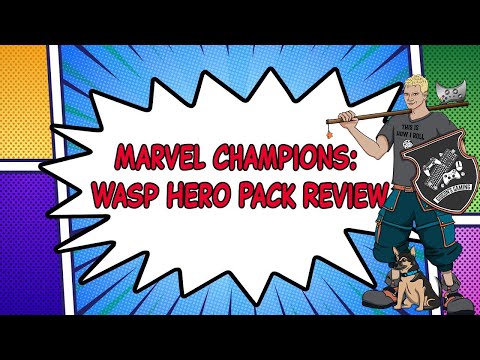 Marvel Champions: Wasp Hero Pack Review [Living Card Game]